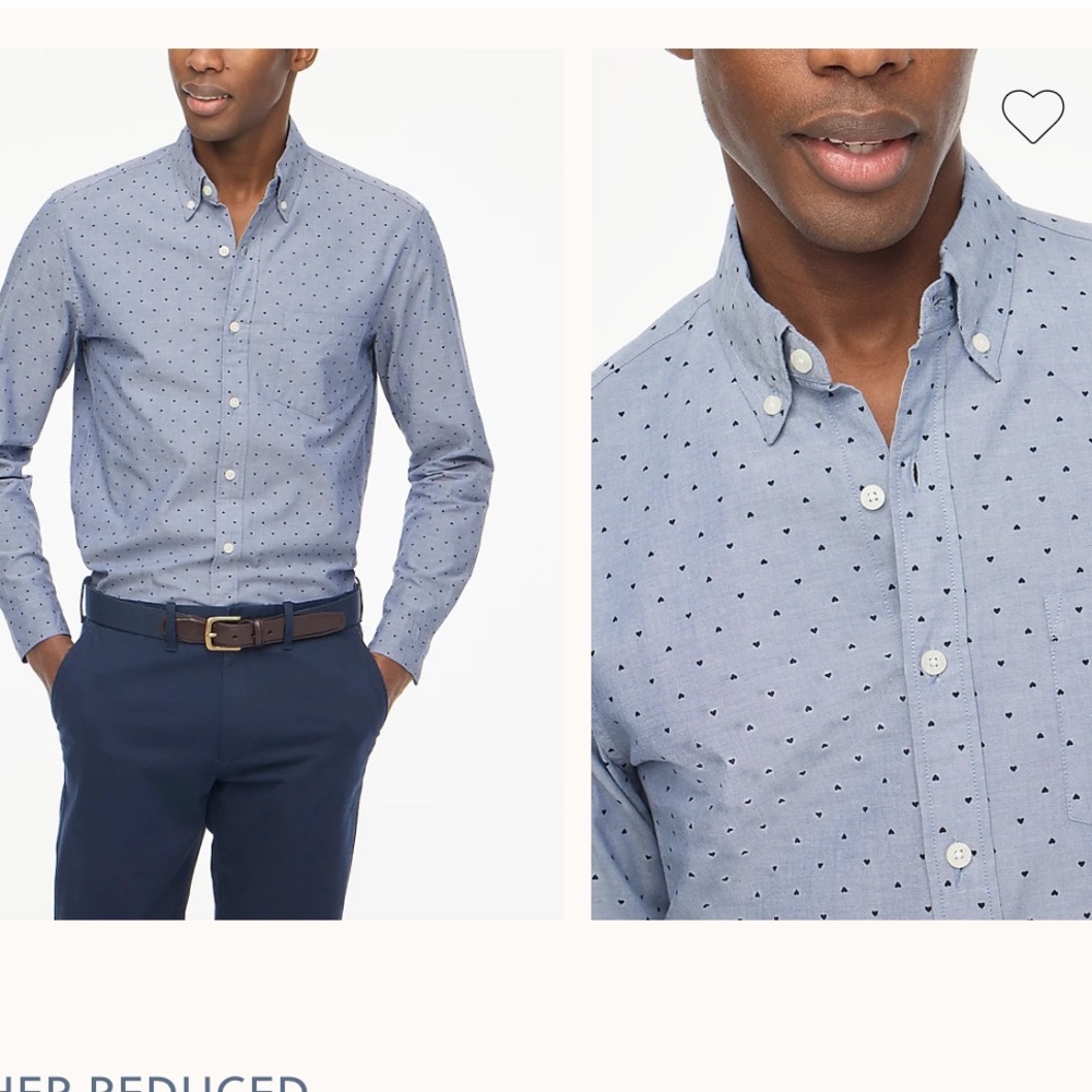 JCREW slim mens polo shirt